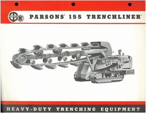 Parsons Trencher 155 Trenchliner Brochure