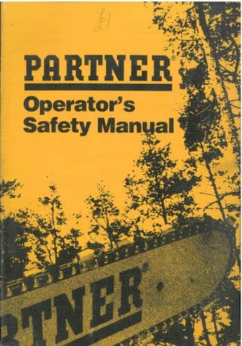 Partner Chain Saw - Operators Manual