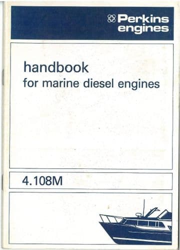 Perkins 4.108M Marine Diesel Engine Operators Manual