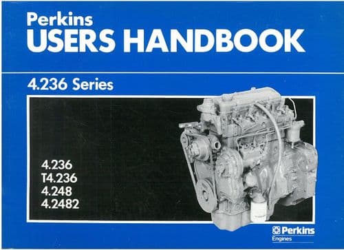 Perkins Diesel Engine 4 236 T4 236 4 248 4 2482 Operators Manual - ORIGINAL