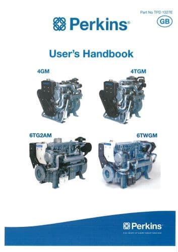 Perkins Diesel Engine 4GM 4TGM 6TG2AM 6TWGM Operators Manual