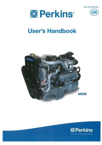 Perkins Diesel Engine M92B Operators Manual