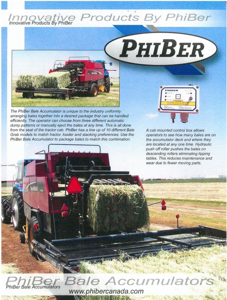 Phiber Bale Accumulator Brochure
