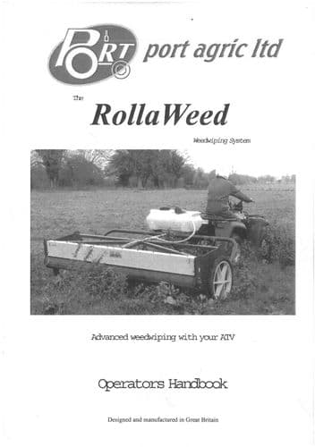 Port Agric Weed Wiper 