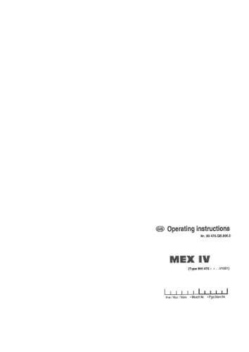 Pottinger Forage Harvester MEX IV Operators Manual