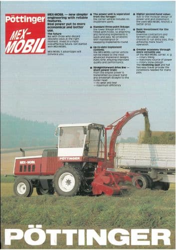 Pottinger Forage Harvester MEX-MOBIL Brochure