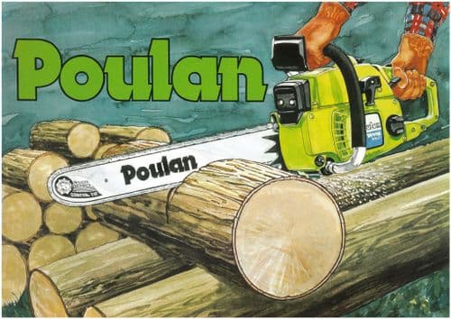 Poulan Chain Saws Brochure - Micro 25, Super 25, 3400 4200 5200