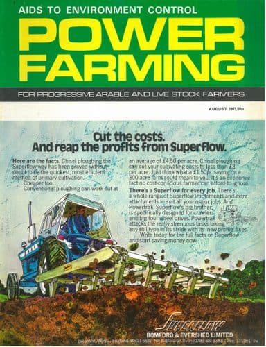 Power Farming Magazine - 1971 August