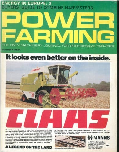 Power Farming Magazine - 1980 December