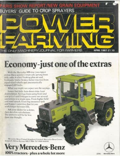 Power Farming Magazine - 1987 April
