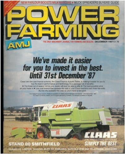 Power Farming Magazine - 1987 December