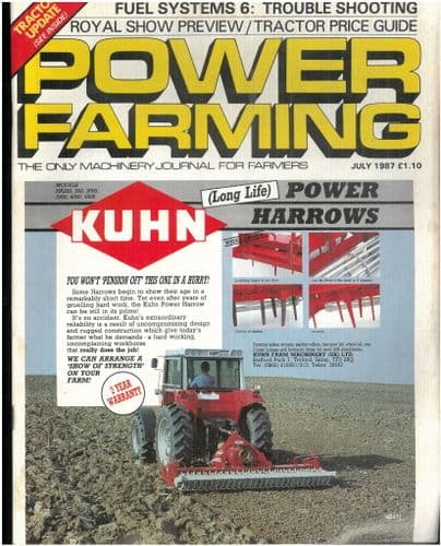 Power Farming Magazine - 1987 July