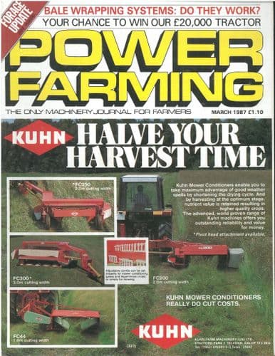 Power Farming Magazine - 1987 March + 
