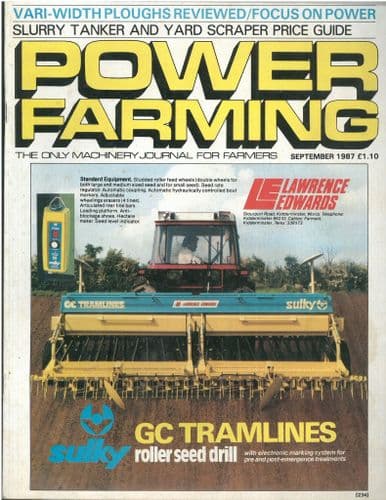 Power Farming Magazine - 1987 September