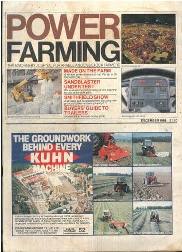 Power Farming Magazine - 1988 December