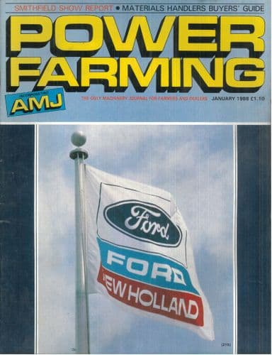 Power Farming Magazine - 1988 January