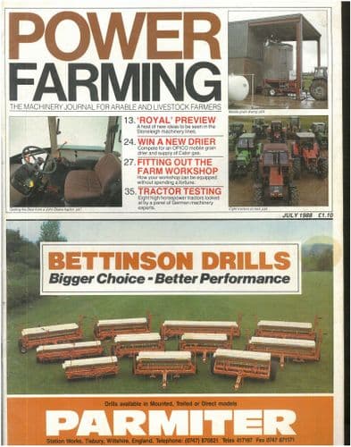 Power Farming Magazine - 1988 July