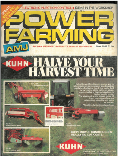 Power Farming Magazine - 1988 May