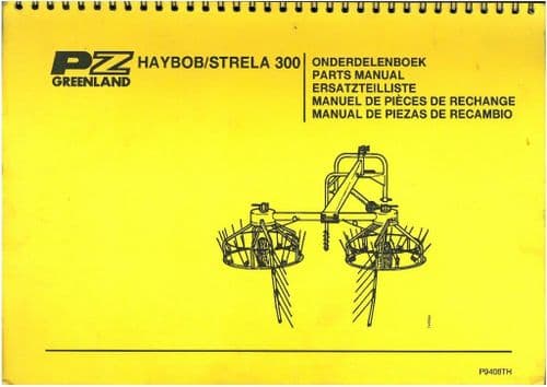 PZ Greenland Haybob Strela 300 Parts Manual
