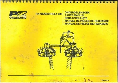 PZ Greenland Haybob Strela 380 Parts Manual