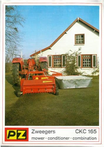 PZ Zweegers CKC165 Mower Conditioner Brochure - CKC 165