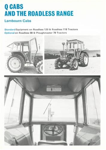 Q Cabs and the Roadless Tractor Range - Lambourn & Duncan Brochure