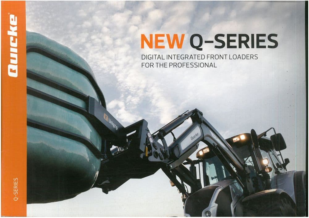 Quicke New Q Series Digital Integrated Front Loaders Brochure
