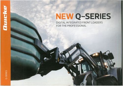 Quicke New Q Series Digital Integrated Front Loaders Brochure