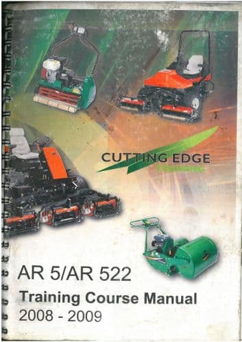 Ransomes Jacobsen Grass Cutting Mower AR5 & AR522 Workshop Service Course Manual