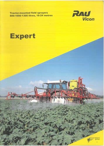 Rau Sprayer Expert 800 1000 1300 Brochure