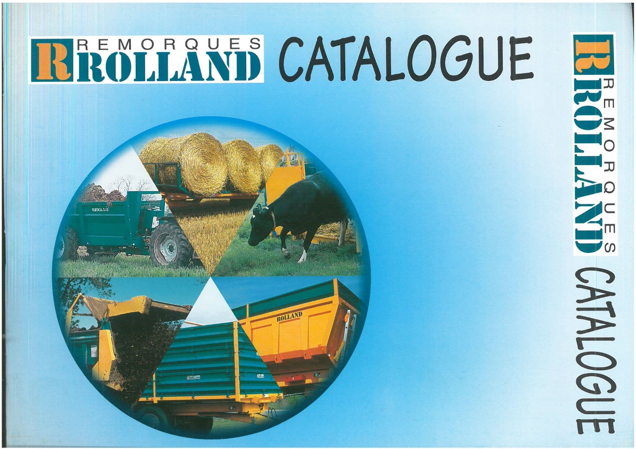Remorques Rolland Catalogue Trailers Brochure IN FRENCH