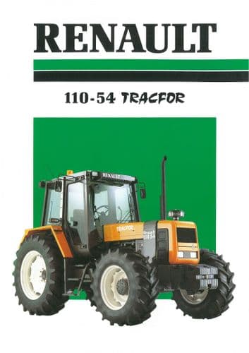 Renault Tractor 110-54 Tractor Brochure