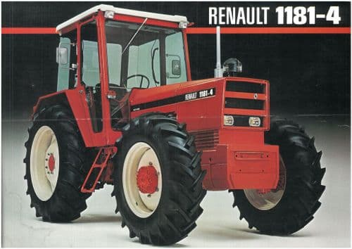 Renault Tractor 651-4 Brochure - PY1
