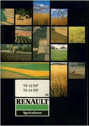 Renault Tractor 70-12 & 70-14 SP Operators Manual