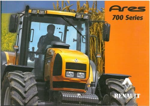 Renault Tractor Ares 700 Series - 715 725 735 Brochure