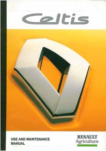 Renault Tractor Celtis 426 436 446 456 Operators Manual