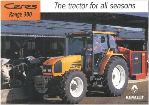 Renault Tractor Ceres 310 320 330 340 Brochure
