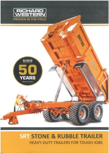 Richard Western Stone & Rubble Trailer SRT20 Brochure