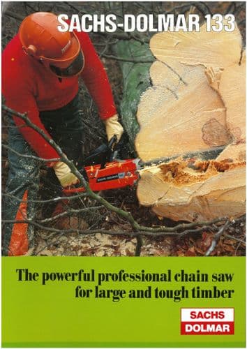 Sachs-Dolmar Chainsaw  133  Brochure