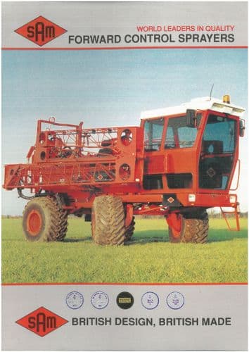 SAM Self Propelled Sprayer Models - 2000 2500 3600T Brochure