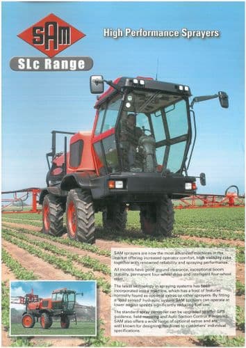 SAM Self Propelled Sprayer SLC2500 SLC3000 SLC4000 Brochure