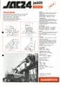 Sambron Forklift Jacklifts AM10 JAC24 AM34 AM354 AM22 AM252 BrochureS