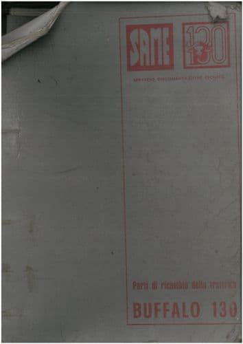Same Tractor Buffalo 130 Parts Manual - ORIGINAL