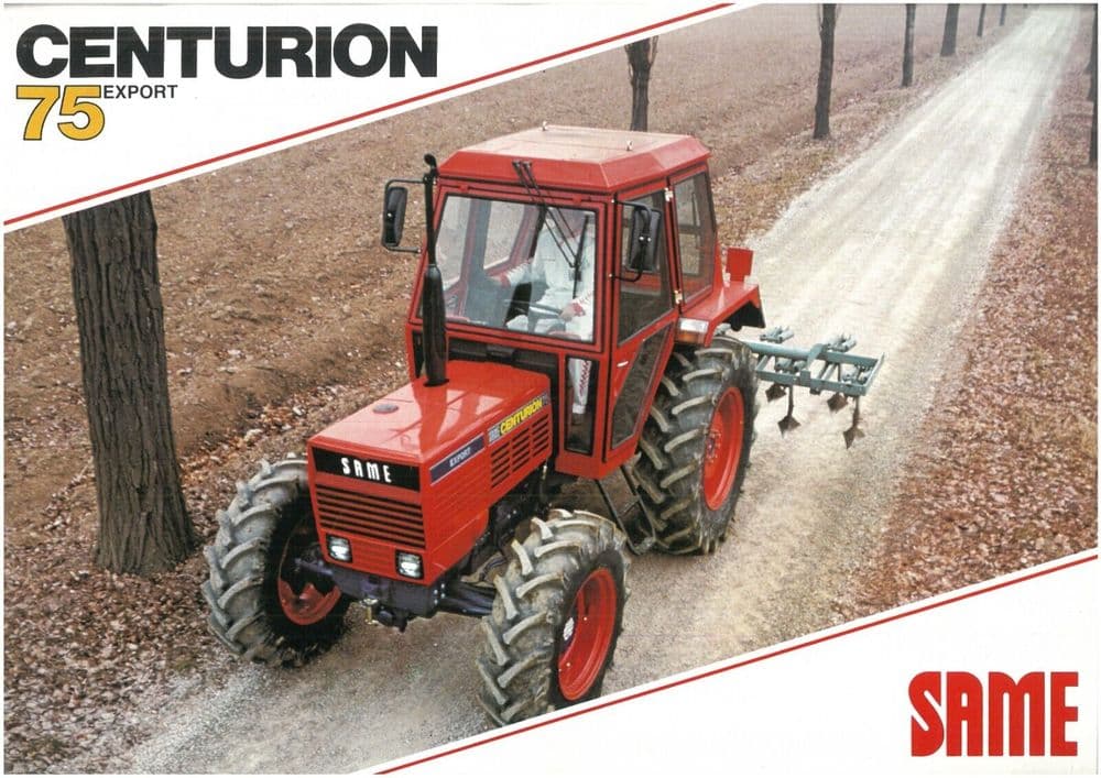 Same Tractor Emblems Same Tractor Centurion 75 Brochure
