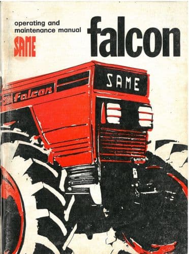 Same Tractor Falcon Operators Manual