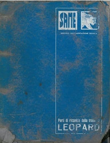 Same Tractor Leopard  Parts Manual