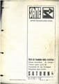 Same Tractor Saturno Parts Manual - ITALIAN ONLY - ORIGINAL