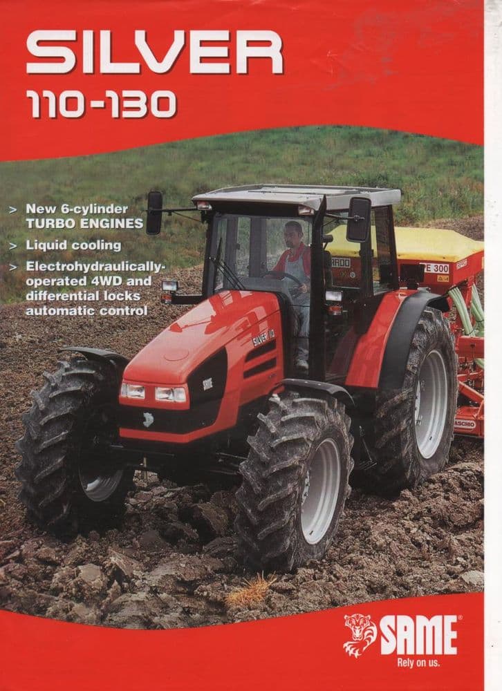 SAME Tractor Silver 110-130 Brochure