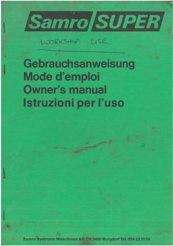 Samro Potato Harvester  