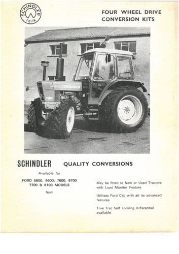Vástago Dirección Conversión Tractor Ford 5000/6600